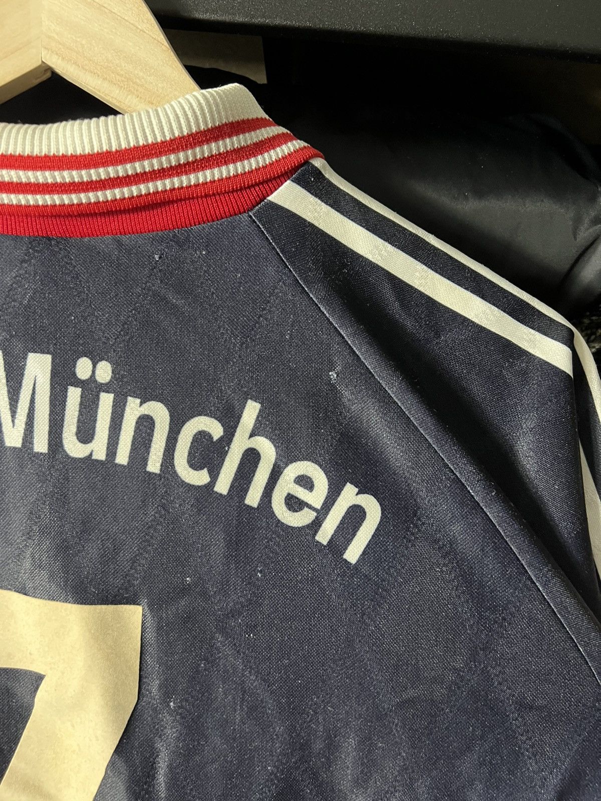 Adidas ⚽️🔥 Bayern Munich Shirt 97/98 Adidas Vintage Jersey Scholl #7 Size US L / EU 52-54 / 3 - 17 Thumbnail