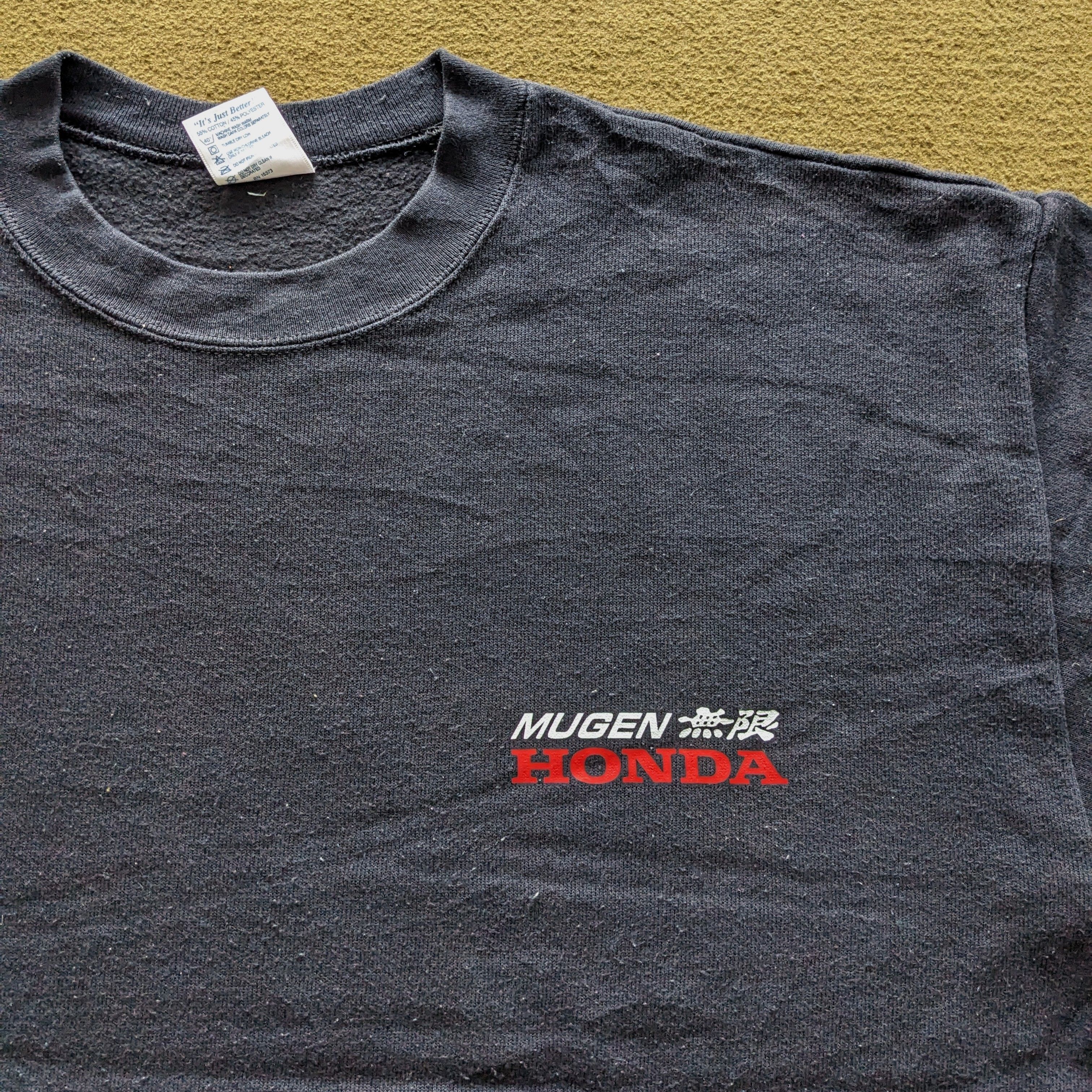 Honda Vintage MUGEN HONDA Motorsports Racing Custom Sweatshirt Size US L / EU 52-54 / 3 - 2 Thumbnail