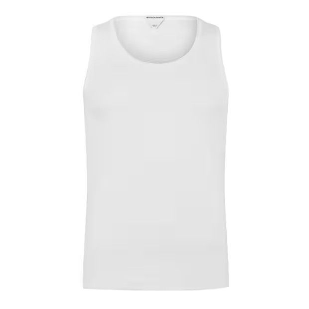 image of Bottega Veneta O1G2R1Mq0324 Tank Top In White, Men's (Size Large)