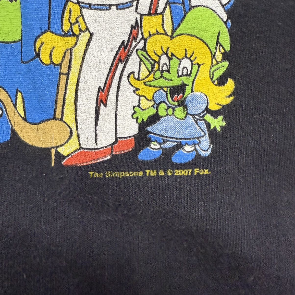 The Simpsons × Vintage Super sick vintage 2000s black The Simpsons Graphic Tshirt Size US L / EU 52-54 / 3 - 3 Thumbnail