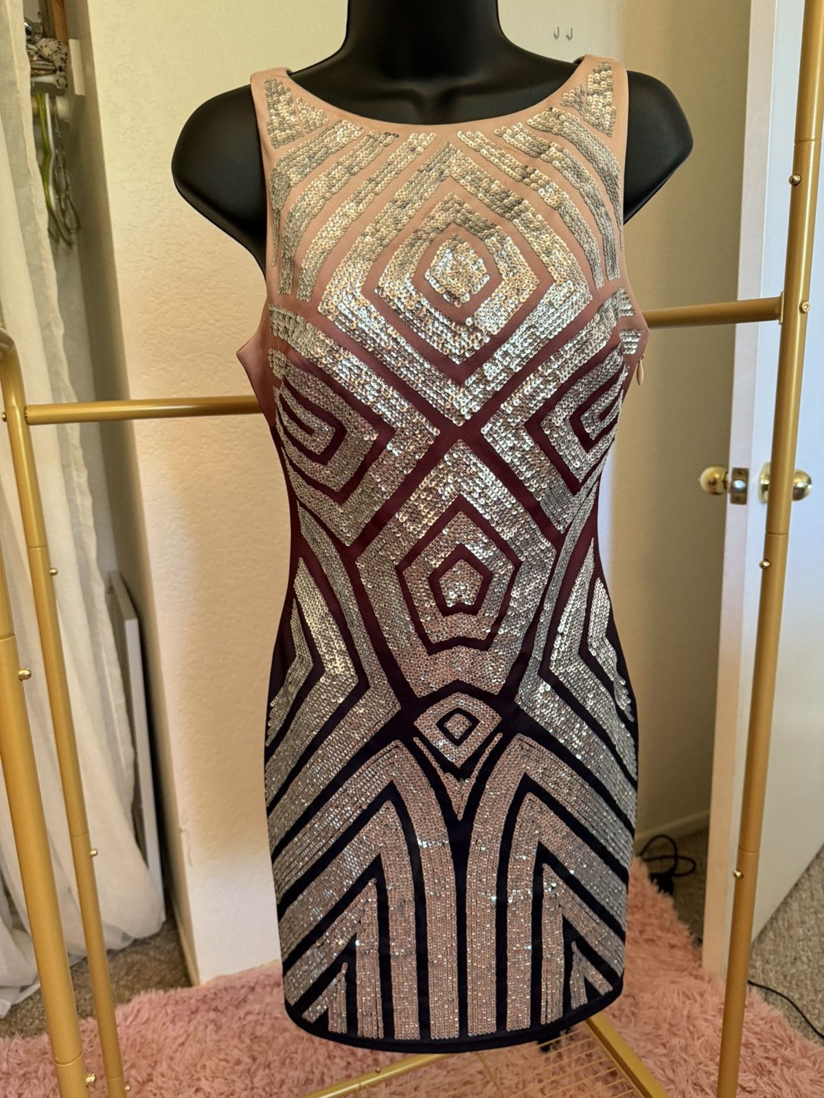 Bebe Gorgeous Bebe Sequin and Gradient Party dress Size M / US 6-8 / IT 42-44 - 2 Thumbnail