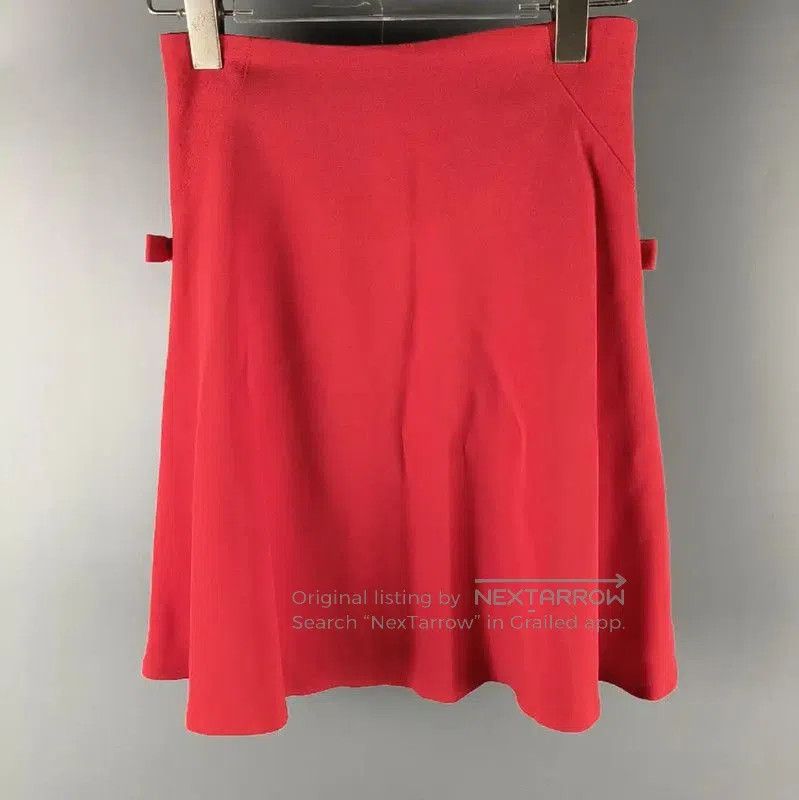 Versace Versace Red Women's Midi Skirt . Size 23" - 1 Thumbnail