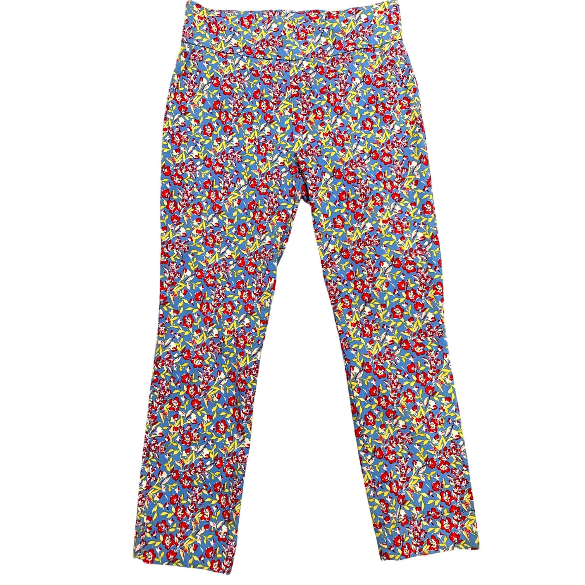 Other 7th Avenue Design Studio Medium Chic Floral Tapered Pants Re Size 30" / US 8 / IT 44 - 3 Thumbnail