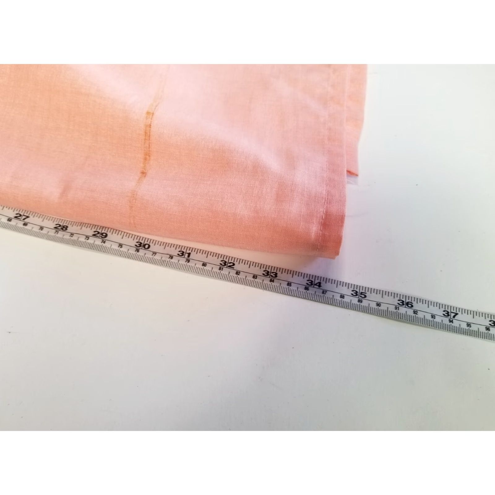 Haband VINTAGE Haband Shirt Mens 2XL Short Sleeve Button-Up Peach Linen Blend Lightweight Casual Buttons Pocket Collared Regular Mens Size US XXL / EU 58 / 5 - 6 Thumbnail
