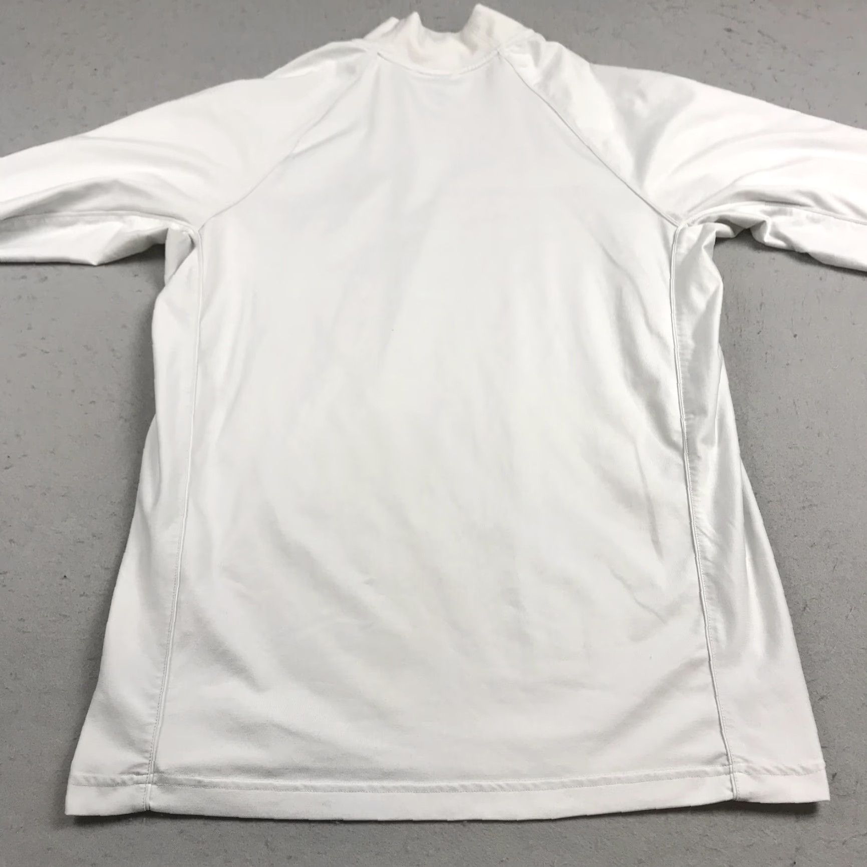 Vintage Masters Golf Shirt Mens M White Zero Restriction Mock Neck Augusta Logo Size US M / EU 48-50 / 2 - 7 Thumbnail