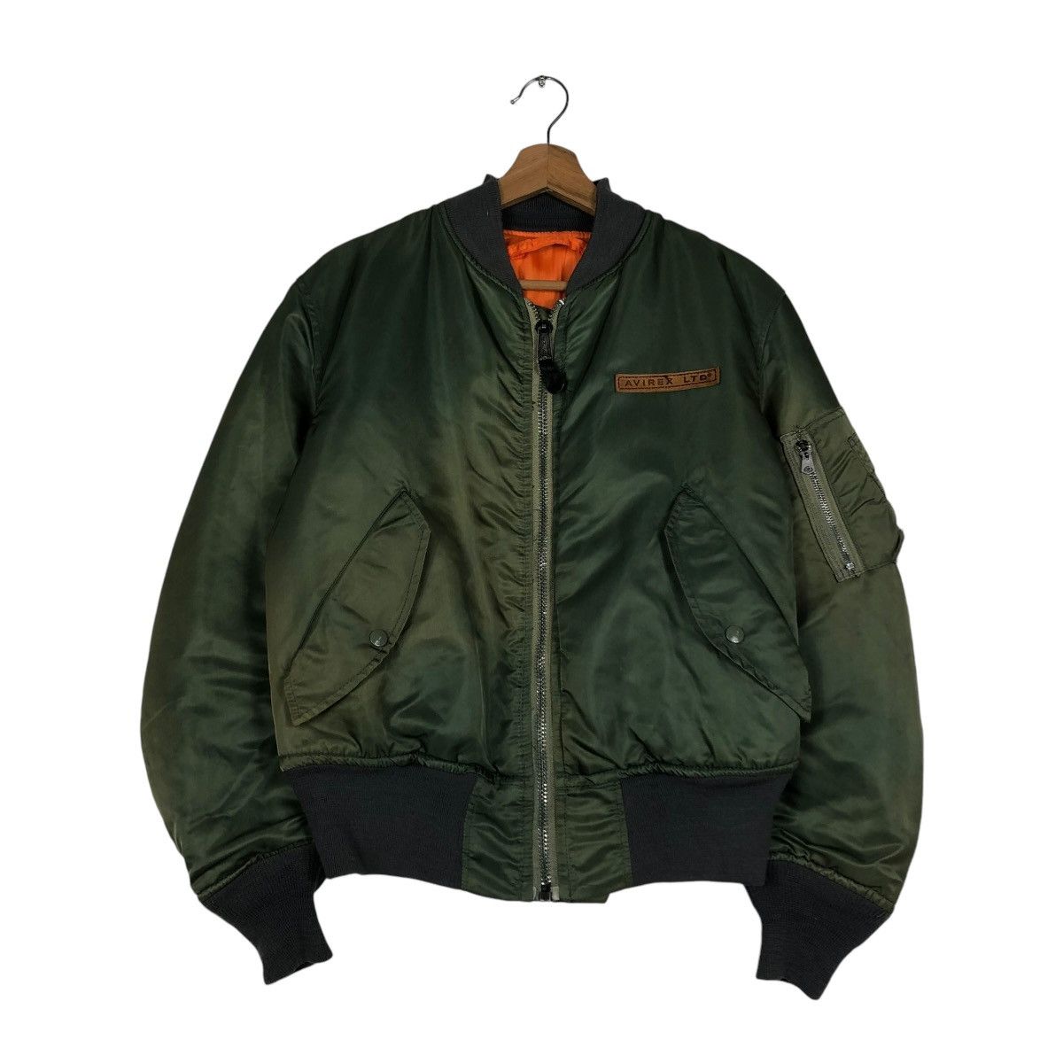 Avirex 🔥VINTAGE MA-1 REVERSIBLE BOMBER JACKET AVIREX LTD USA Size US S / EU 44-46 / 1 - 3 Thumbnail
