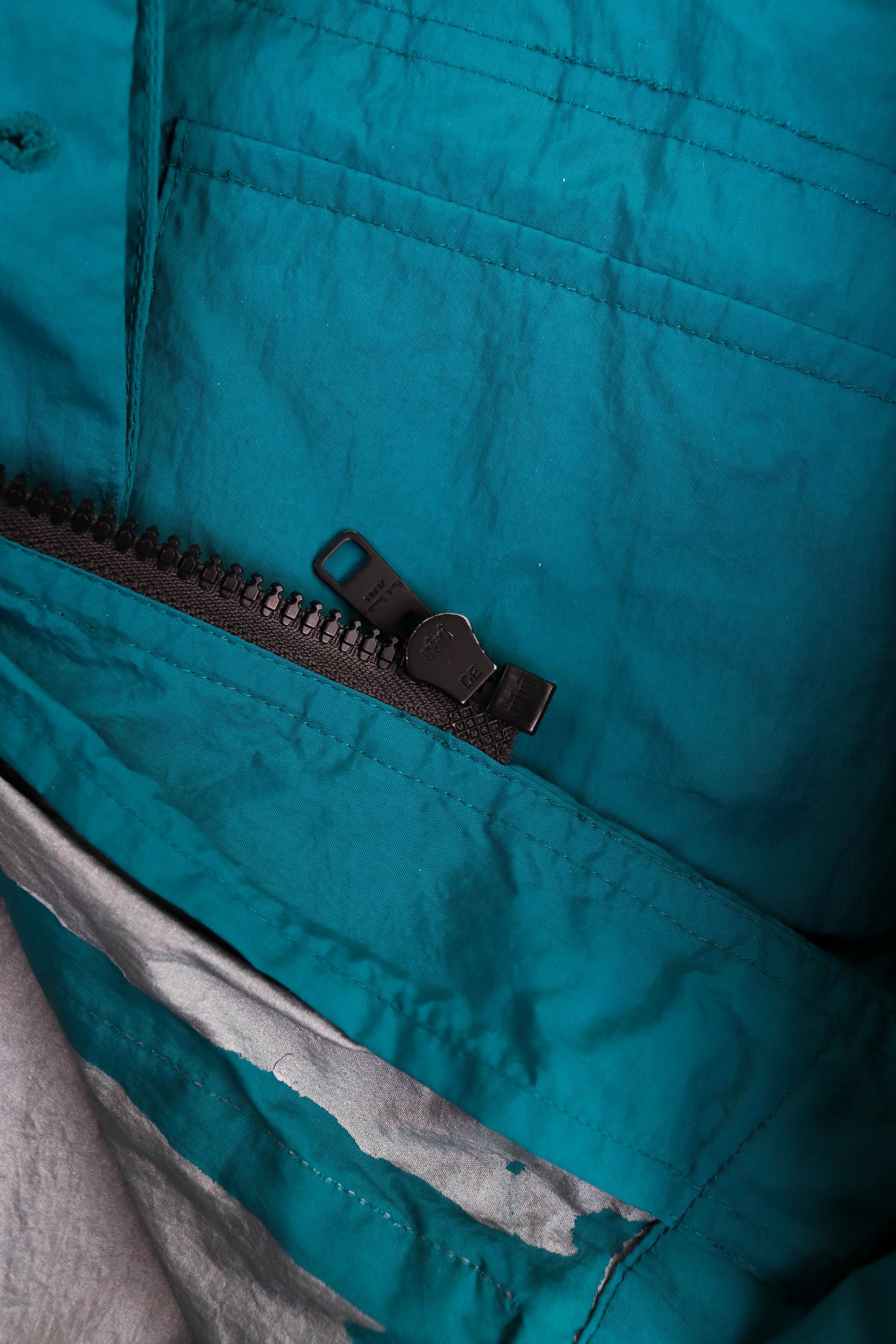 Paul Smith Paul Smith Jeans Sea Wave Green Nylon RiRi Zip Field Jacket Size US XL / EU 56 / 4 - 11 Thumbnail
