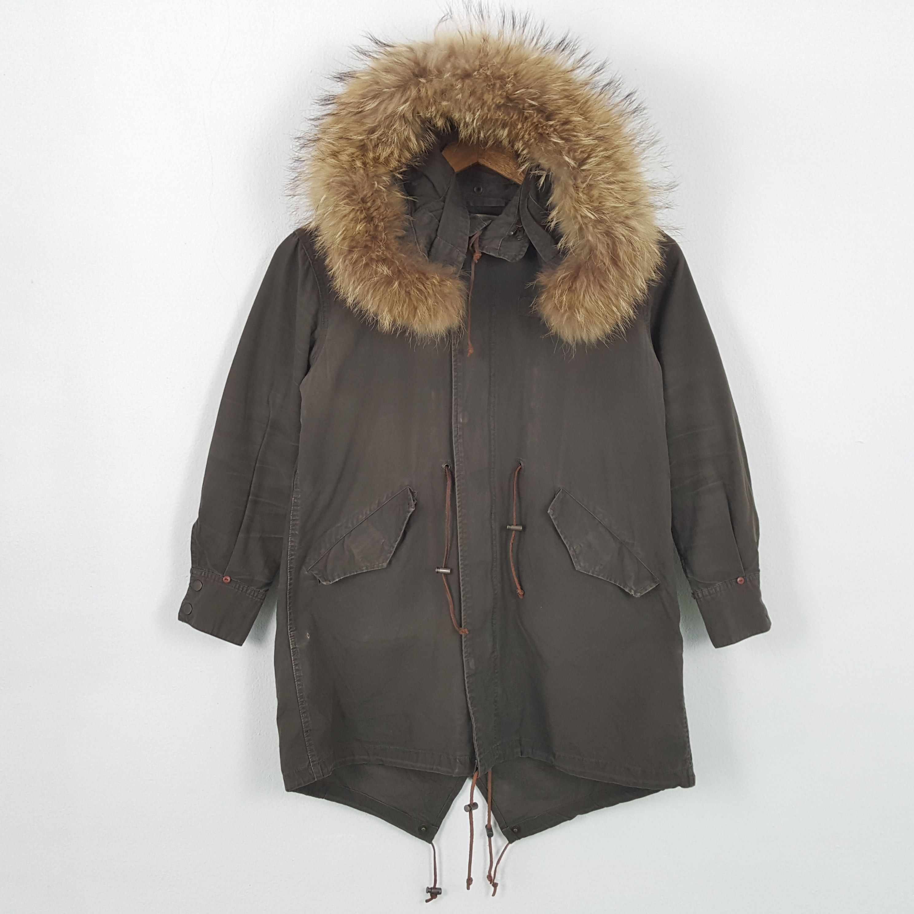 image of Avant Garde x G O A T Crew Vintage G.o.a Japanese Fashion Designer Punk Jacket in Green (Size Mediu
