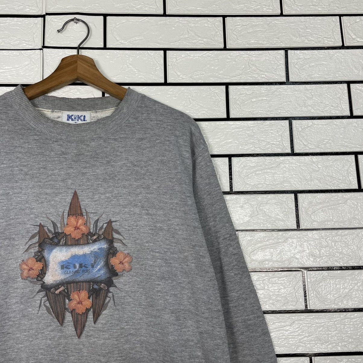 Other Vintage Kiki Classic Surf Crewneck Sweatshirt Size US M / EU 48-50 / 2 - 5 Thumbnail