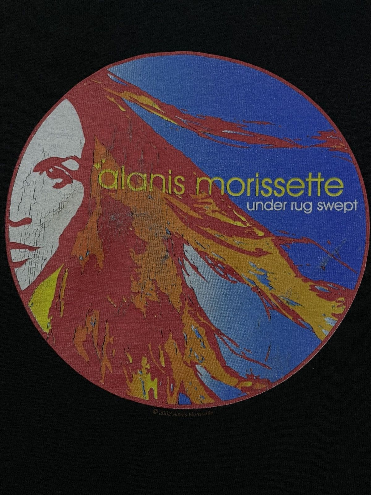 Band Tees Vintage Original Alanis Morissette Under Reg Swept Tour Tee Size US M / EU 48-50 / 2 - 5 Thumbnail