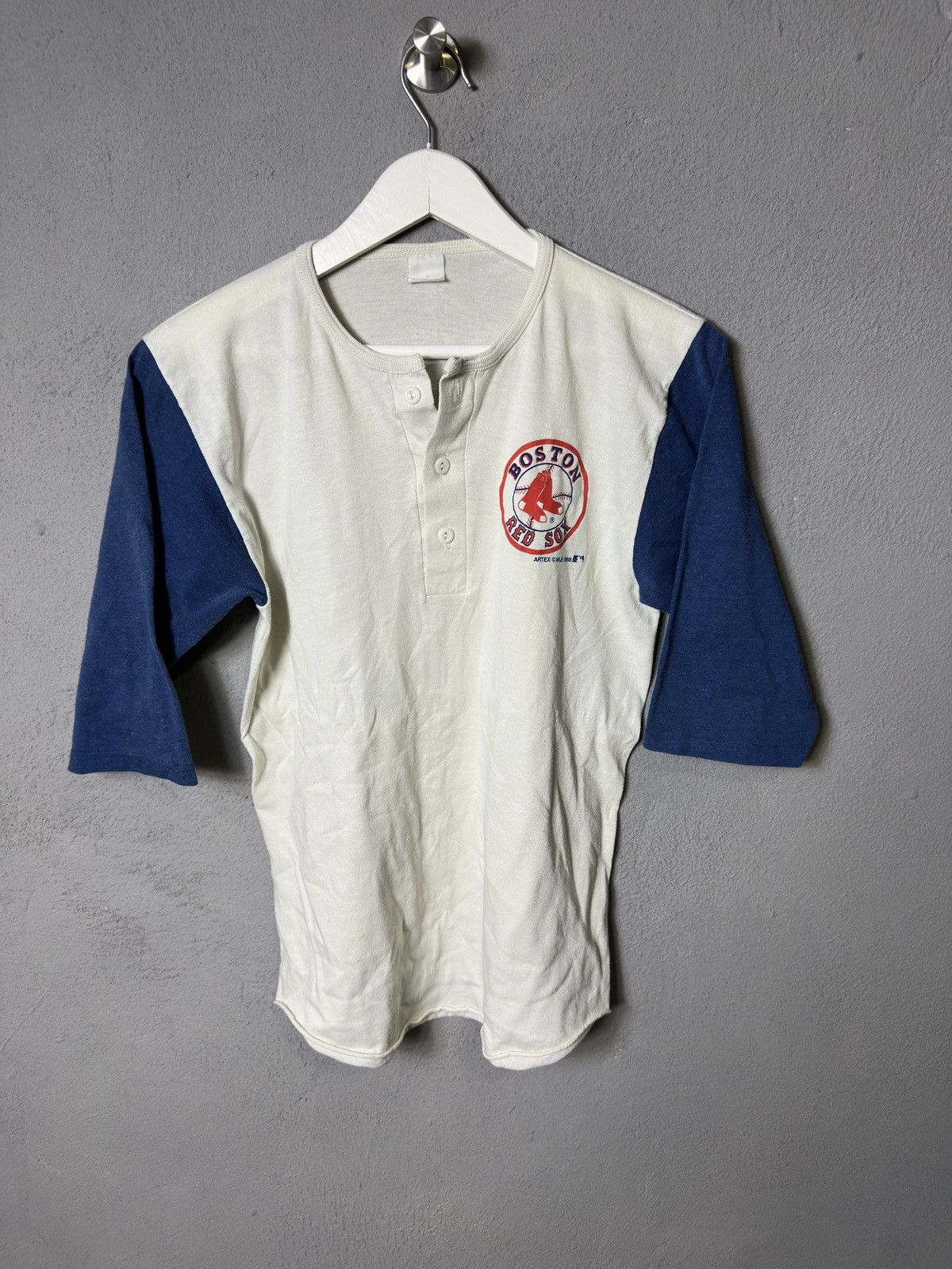 Vintage Vintage 80s Boston Red Sox Baseball T-shirt Cool Retro Style Size US M / EU 48-50 / 2 - 1 Thumbnail