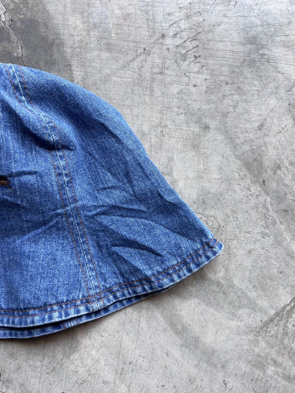 Burberry Burberry Blue Label Denim Bucket Hat Size ONE SIZE - 5 Thumbnail