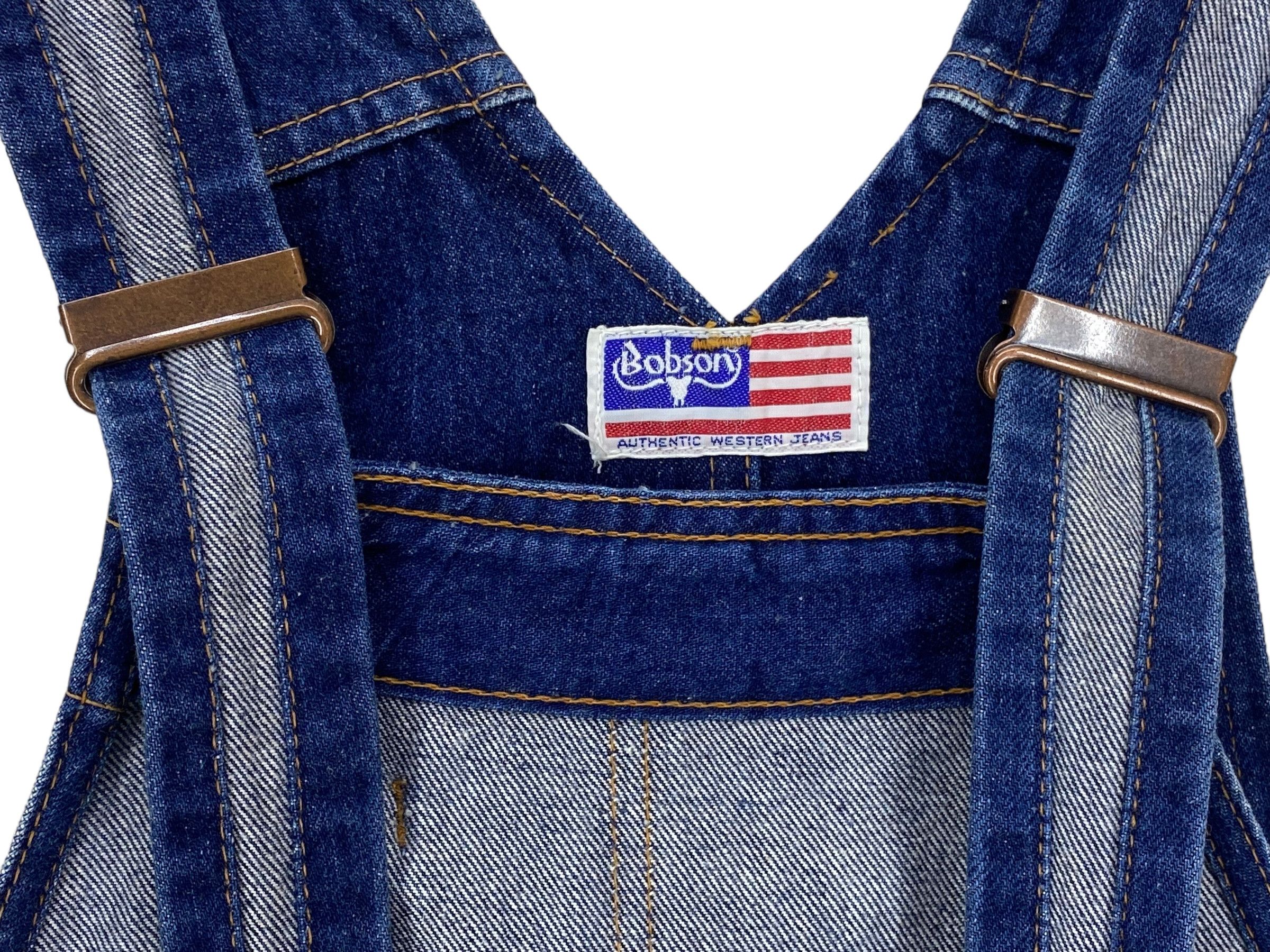 Other Bobson Denim Bib Overalls Hip Hop Skateboards Workwear Size US 30 / EU 46 - 9 Thumbnail