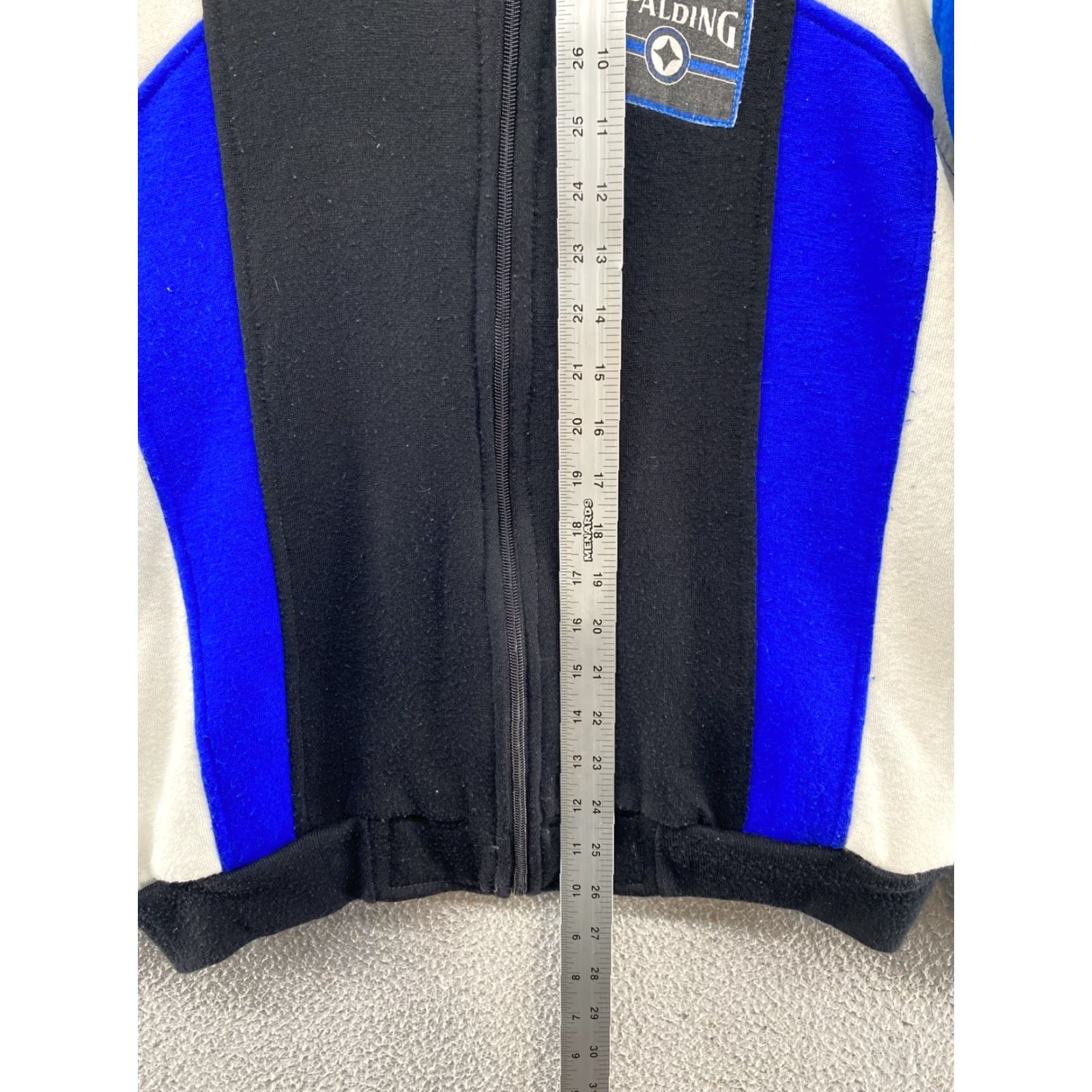 Spalding Spalding VTG Mens Color Block Acrylic Blend Full Zip Sweatshirt Size M Y2K Size US M / EU 48-50 / 2 - 7 Thumbnail