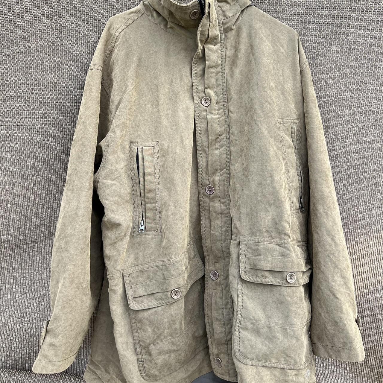 Abercrombie & Fitch ABERCROMBIE Hoodie Men’s 2XL Brown Jacket Coat Vintage Rare Size US XXL / EU 58 / 5 - 1 Thumbnail