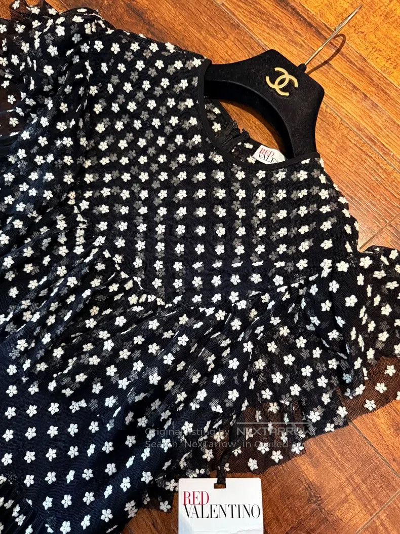 Valentino Valentino Pleated floral dress Size S / US 4 / IT 40 - 5 Thumbnail