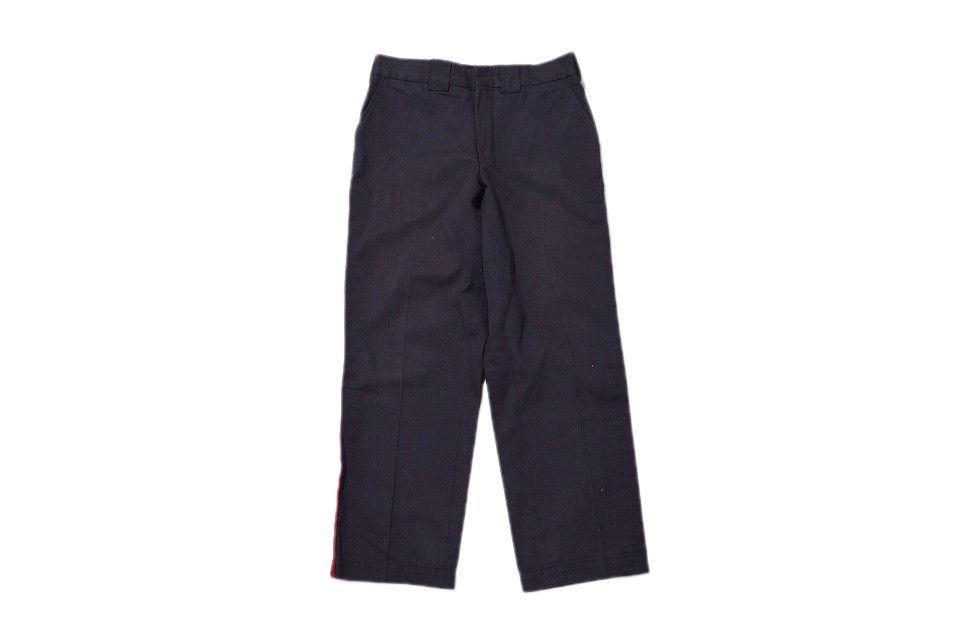 Casual Gray Side Line Zip Fly Pants