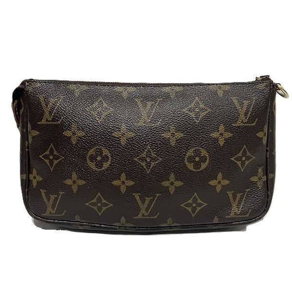 Louis Vuitton Louis Vuitton Louis Vuitton Pochette Accessoires Clutch Canvas Clutch Bag M51980 in Good Condition Size ONE SIZE - 1 Thumbnail