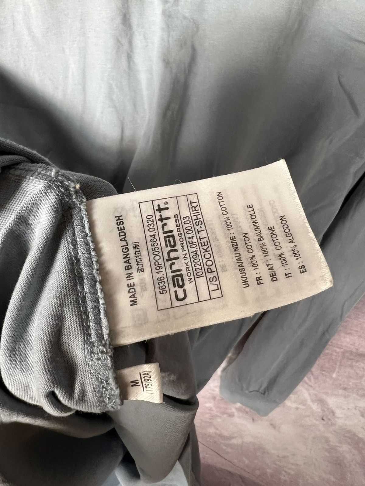 Carhartt Carhartt L/S Pocket T-shirt Size US M / EU 48-50 / 2 - 5 Thumbnail