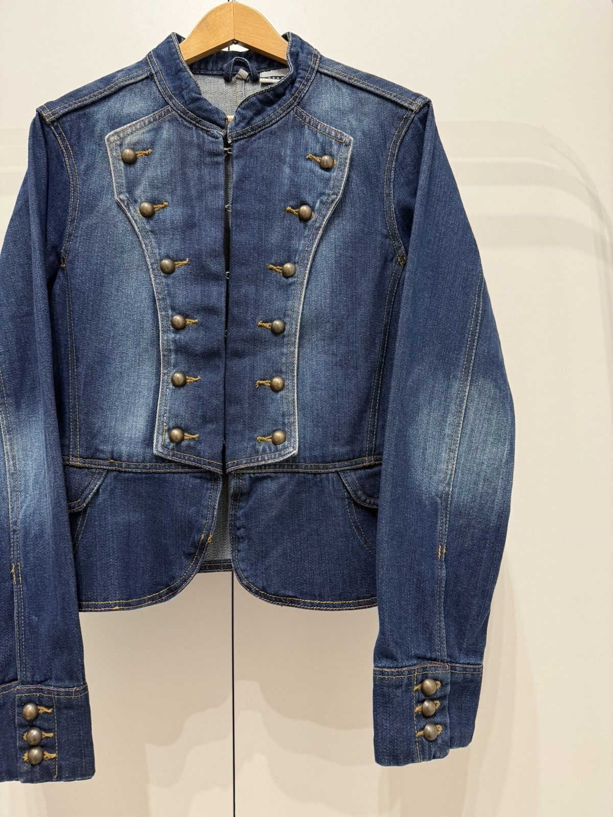 Vintage Vintage Hussar Napoleon Military Style Women’s Denim Jacket Size M / US 6-8 / IT 42-44 - 5 Thumbnail