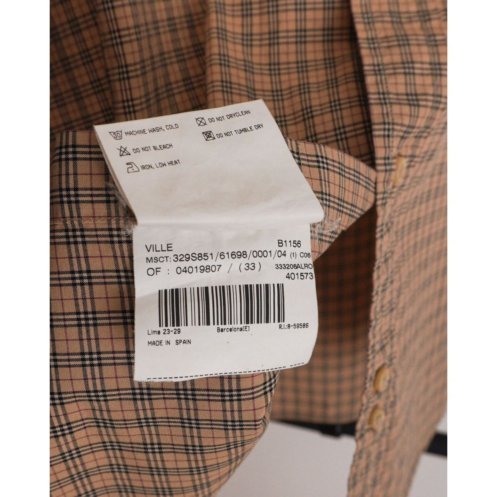 Burberry Vintage burberry london monogram check nova shirt Size US M / EU 48-50 / 2 - 7 Thumbnail