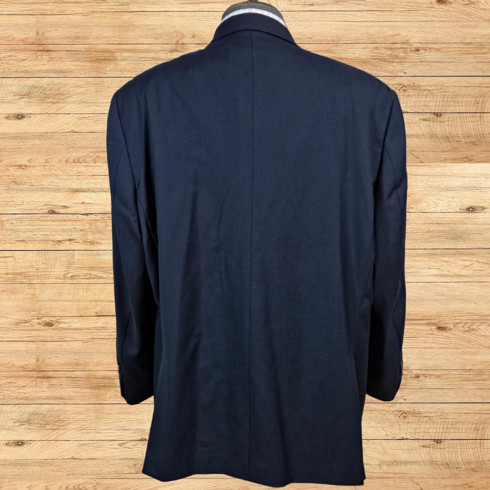 Lauren Ralph Lauren LRL Ralph Lauren Black Label Blazer Men's 50R Navy 2 Button Size 50R - 4 Thumbnail