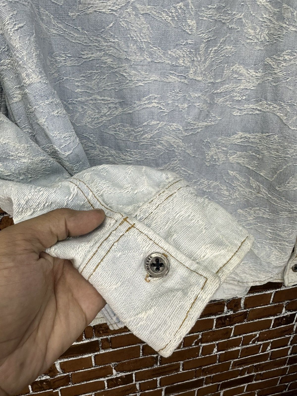 Diesel Diesel Denim Wave Dirty Design Denim Jacket Z08 Size US M / EU 48-50 / 2 - 11 Thumbnail