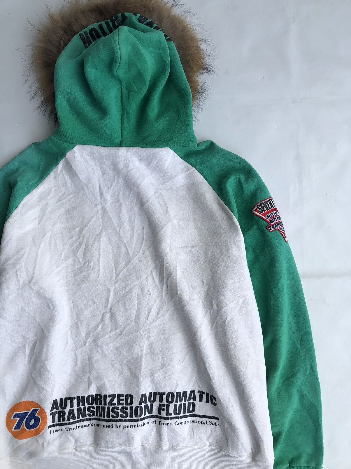 If Six Was Nine japanese Poem Patchwork fur hoodie ifsixwasnine Style Size US L / EU 52-54 / 3 - 5 Thumbnail