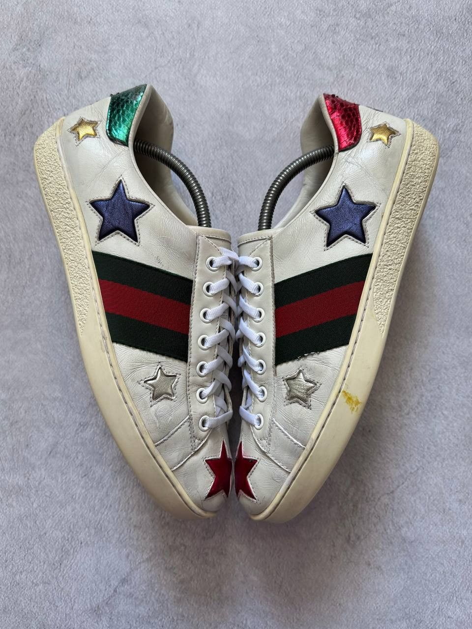 Gucci Gucci Ace Star Shoes Size US 8.5 / EU 41-42 - 3 Thumbnail