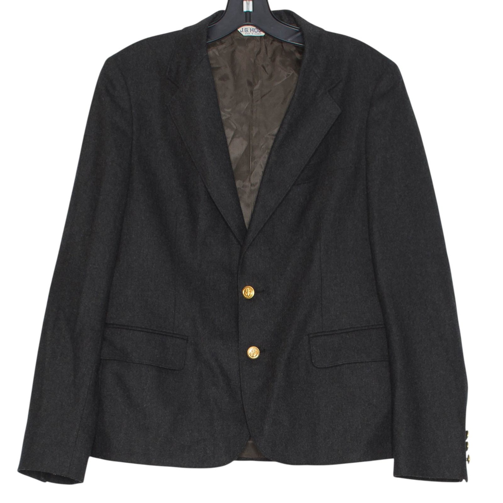 Other Vintage JG Hook Blazer Wool Preppy Minimalist Black Size 14 Size XL / US 12-14 / IT 48-50 - 1 Thumbnail