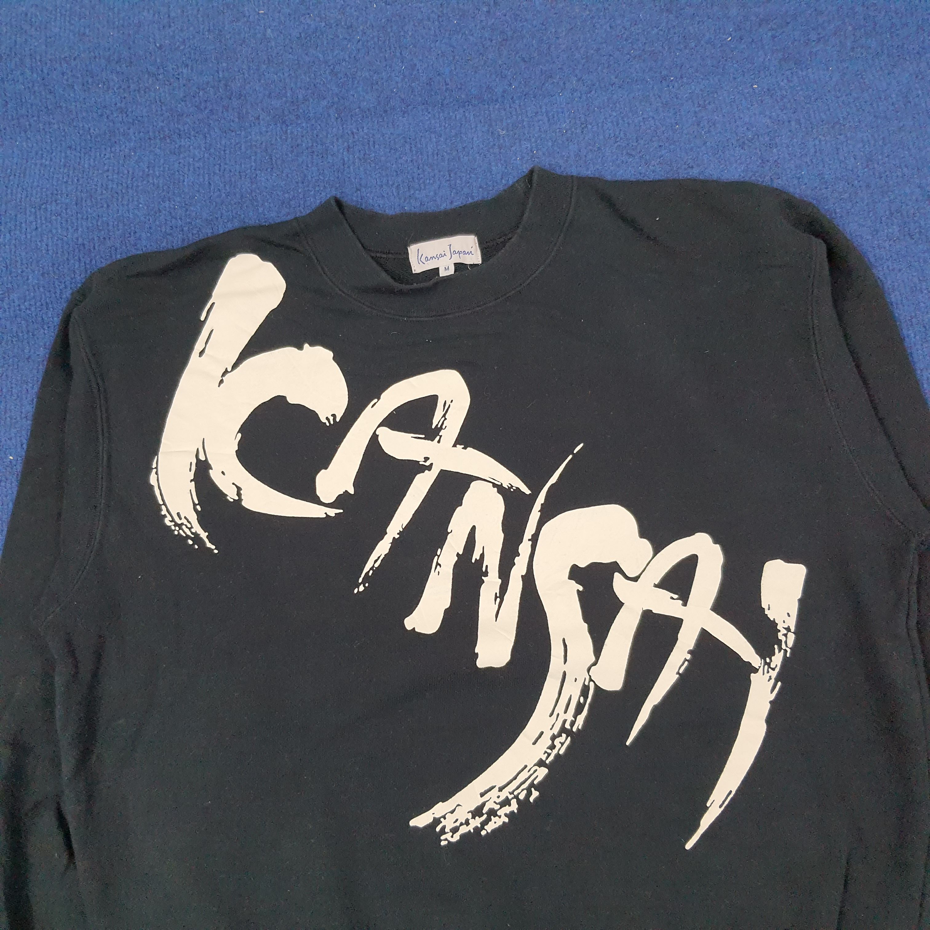 Japanese Brand Vintage Kansai Japan Art Sweatshirt C243N5 Size US S / EU 44-46 / 1 - 2 Thumbnail