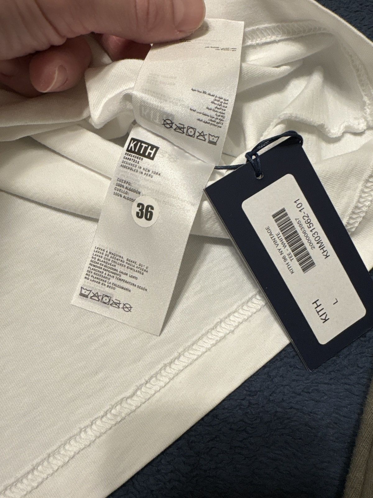 Kith Kith 96 NY vintage tee -white Size US L / EU 52-54 / 3 - 8 Thumbnail