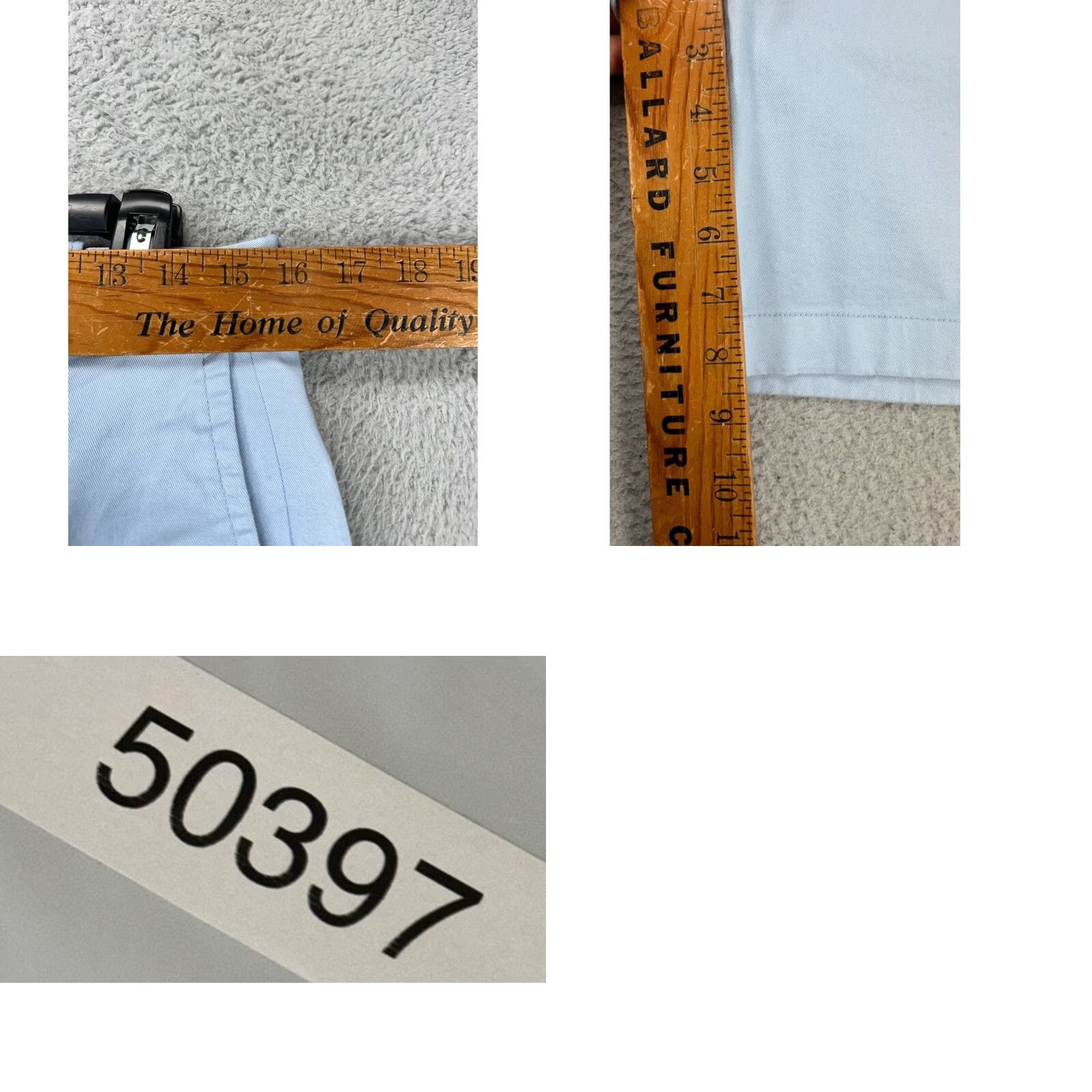 J.Crew J.Crew Chino Shorts Mens 29 Light Blue 9 Inseam Casual Classic Slim? Size US 29 - 8 Thumbnail