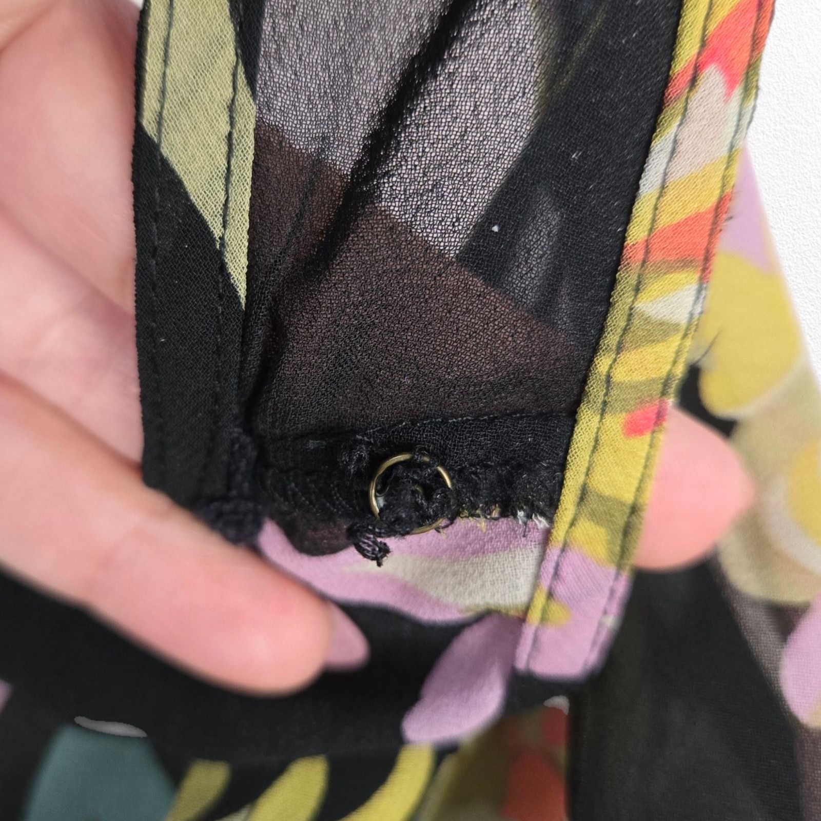 Anthropologie Anthropologie Black Floral Fit & Flare Dress Size Small Size S / US 4 / IT 40 - 7 Thumbnail