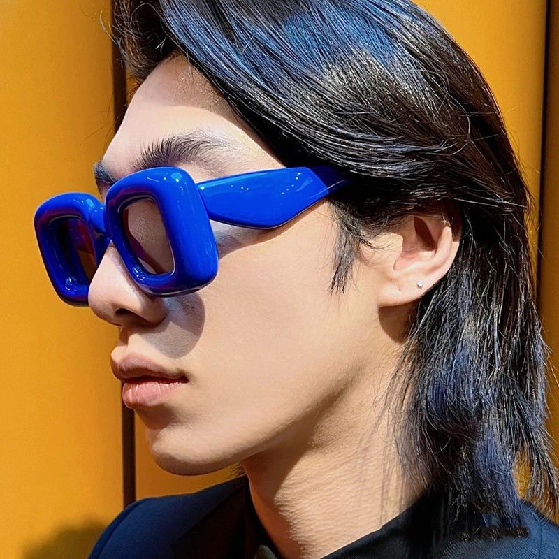 VIBE New Design Street ins style custom avant-garde sunglasses Size ONE SIZE - 3 Thumbnail