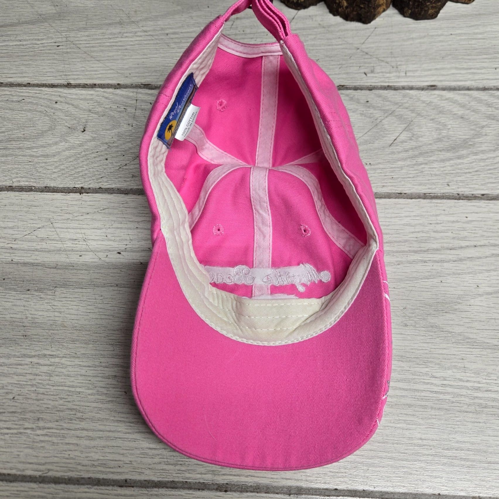 Vintage Myrtle Beach State Park SC South Carolina Pink Hat Cap Adjustable Womens Baseball Cap Size ONE SIZE - 6 Thumbnail