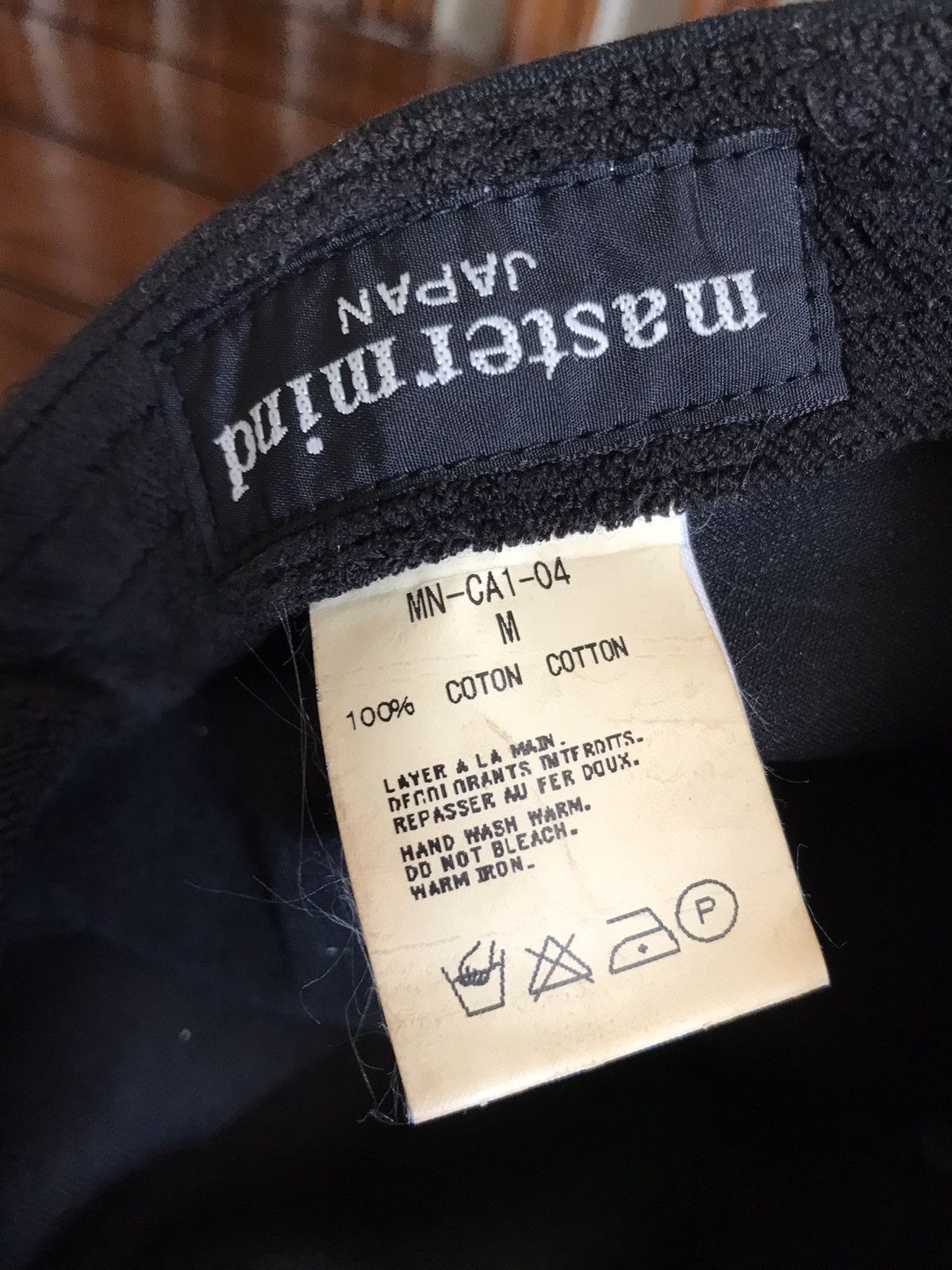 Mastermind Japan Mastermind Japan Skull Bone Black Cap Hat Size ONE SIZE - 2 Thumbnail