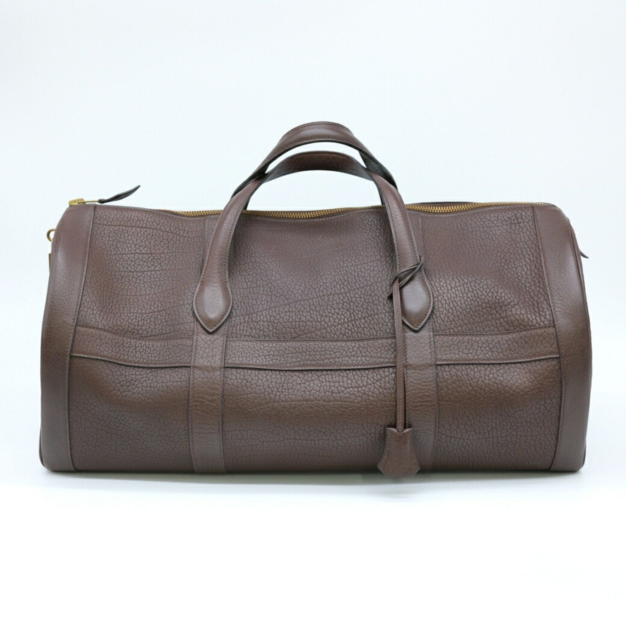 image of Hermes Ard Boston Bag Ardennes Leather Brown, Women's