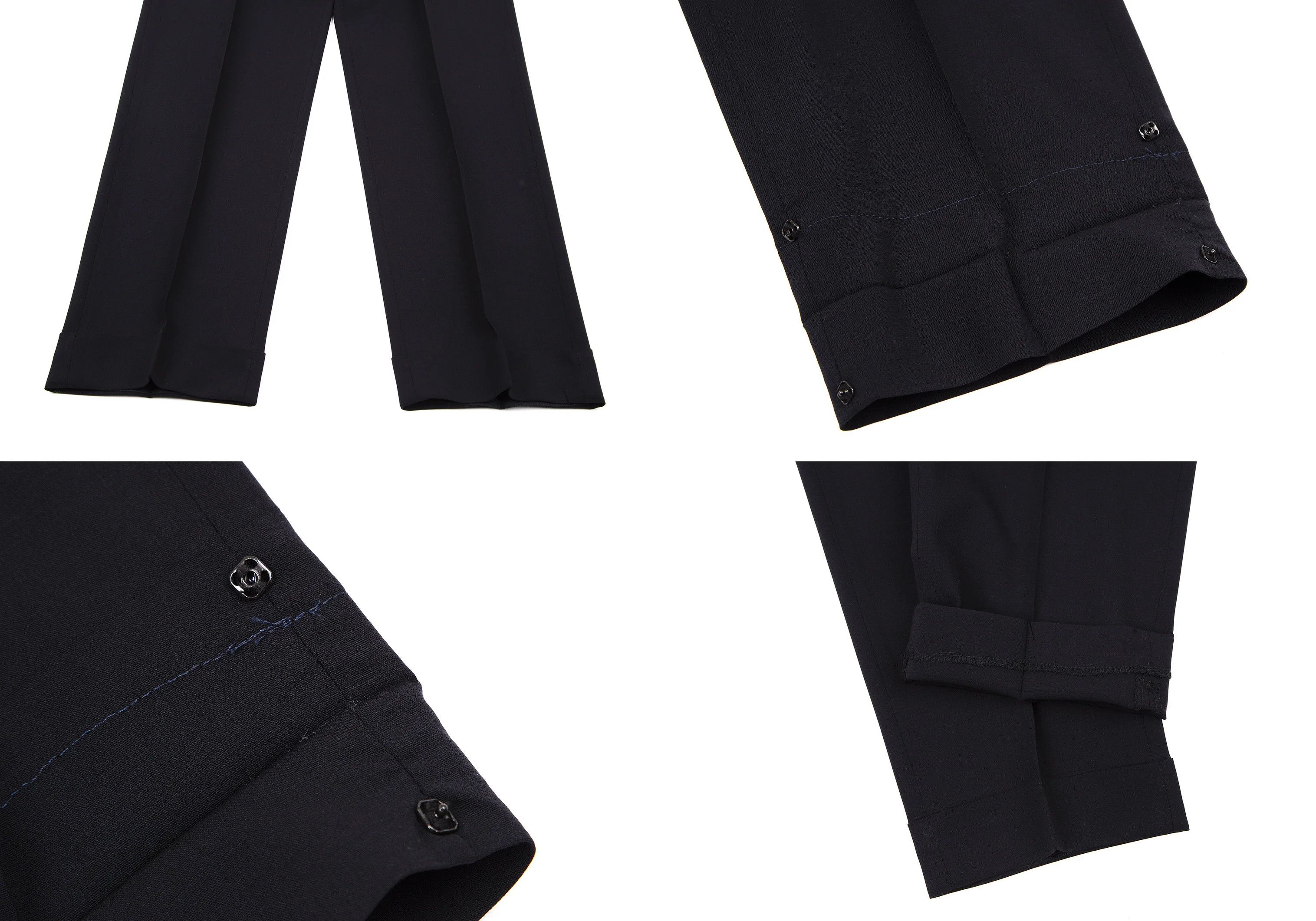 Gucci Stretch Wool Change Pocket Suit in Navy, Size 46 Size US S / EU 44-46 / 1 - 16 Thumbnail
