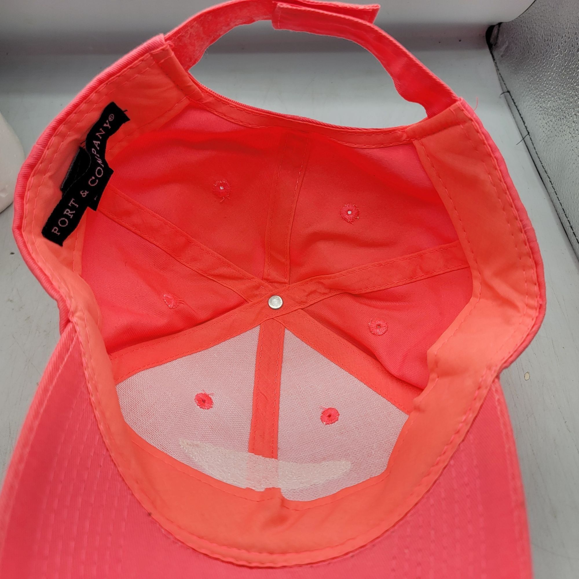Other Newport Beach Tennis Club Adults Coral Pink Hat Cap Casual O Size ONE SIZE - 7 Thumbnail