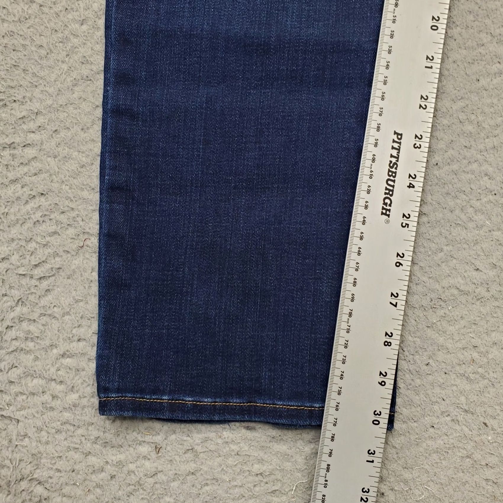 Lucky Brand Lucky Brand 410 Athletic Slim Jeans Women 34x32 Blue Denim Slightly Tapered Leg Jeans Size 24" / US 00 / IT 34 - 5 Thumbnail