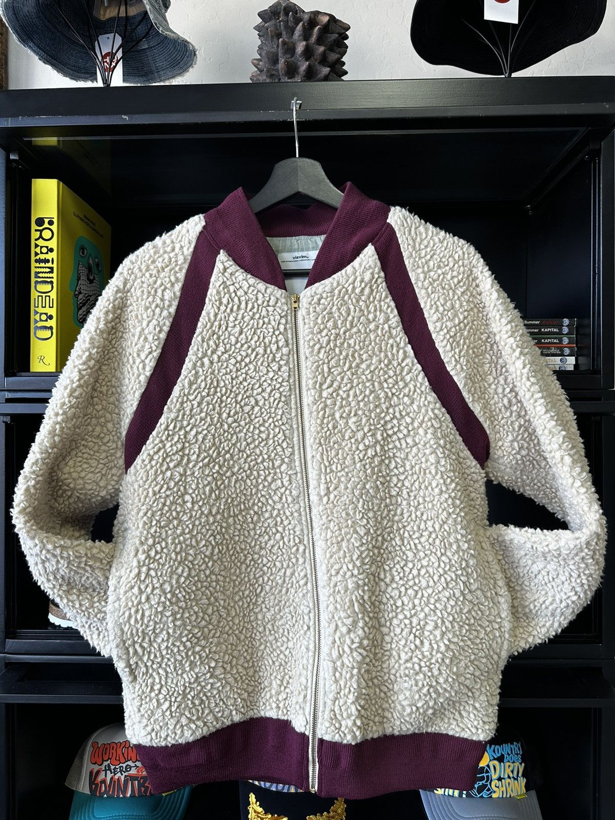 Visvim Visvim Alces Teddy Fleece Jacket Size US M / EU 48-50 / 2 - 6 Thumbnail