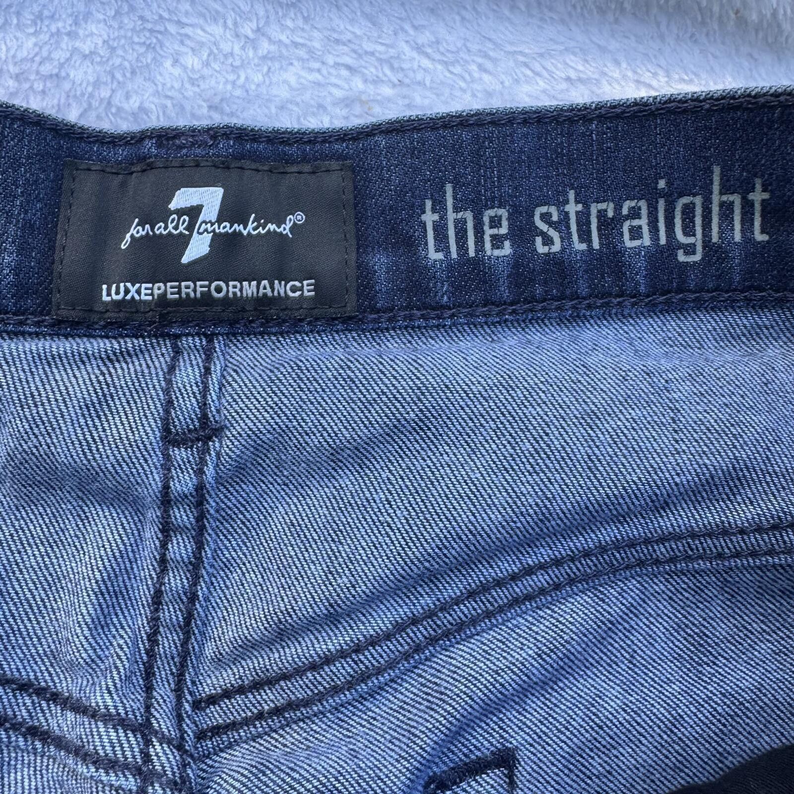 7 For All Mankind Mens Size 32x32 7 For All Mankind Jeans Size US 32 / EU 48 - 4 Thumbnail