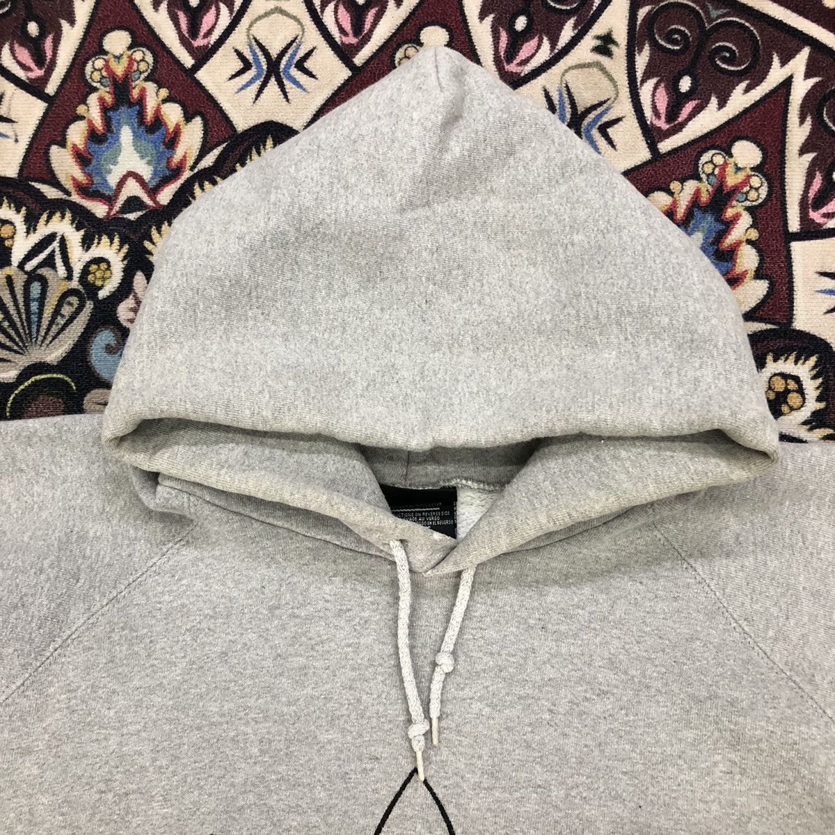 Adidas Vintage Adidas Embroidered Thrash Hoodie Sweatshirt Size US L / EU 52-54 / 3 - 3 Thumbnail