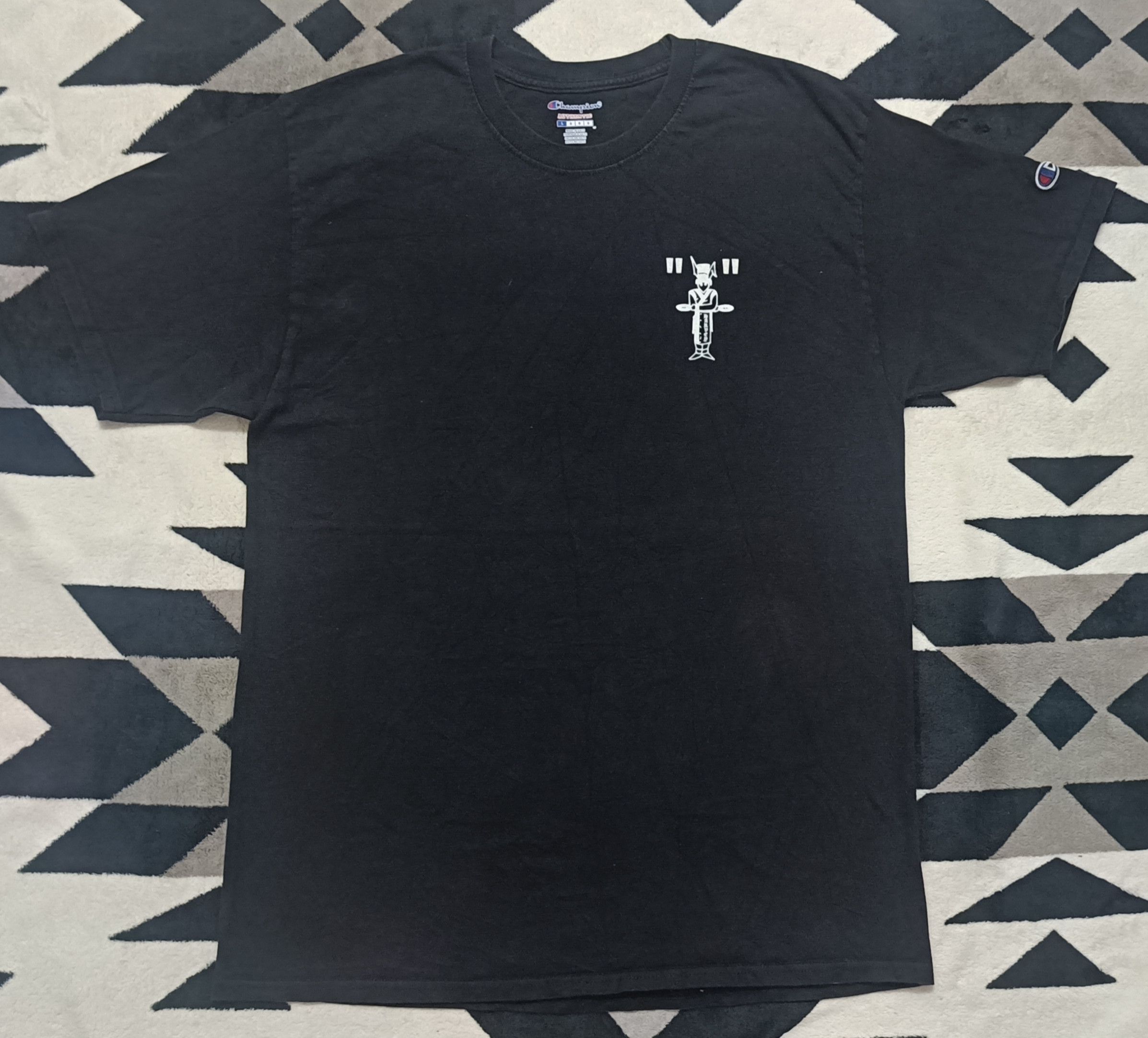 Champion 🔥🔥 Rare Virgil Abloh x Dj Harvey x Heron Preston Tee Size US L / EU 52-54 / 3 - 4 Thumbnail