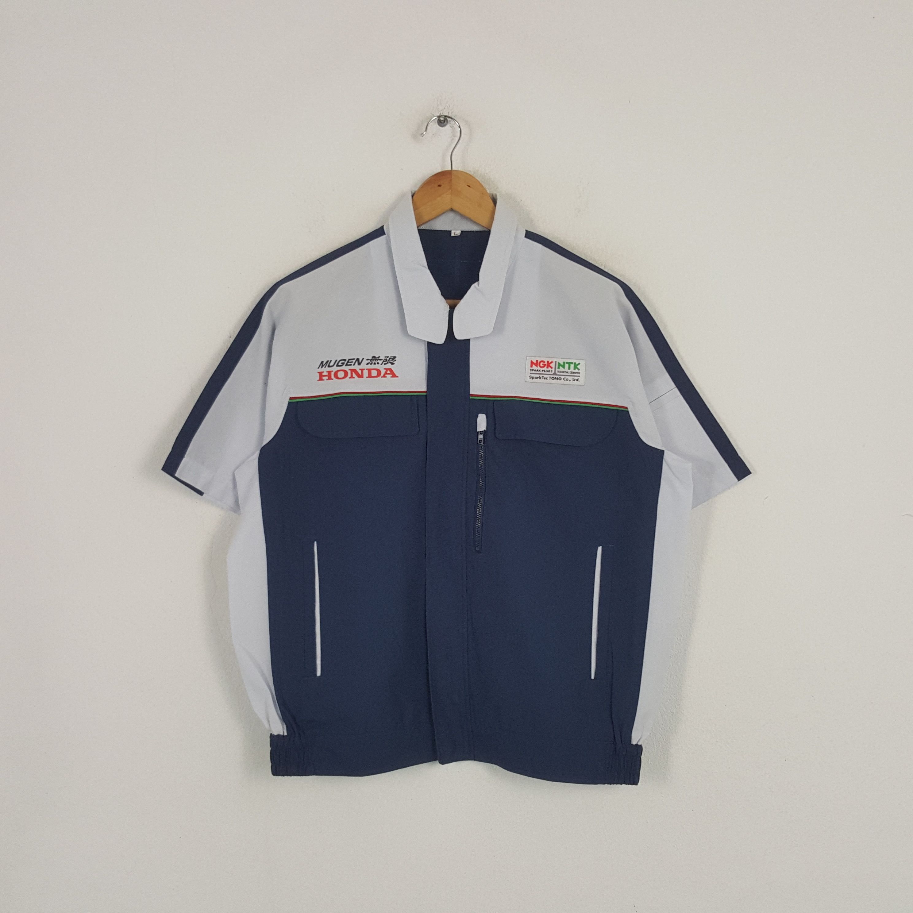 Honda × Vintage Vintage Mugen Honda Japanese Racing Team Custom Jacket Size US L / EU 52-54 / 3 - 3 Thumbnail