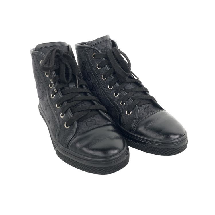 Gucci Gucci GG Canvas Hi-Top Sneakers Size 36 Size US 6 / IT 36 - 1 Thumbnail