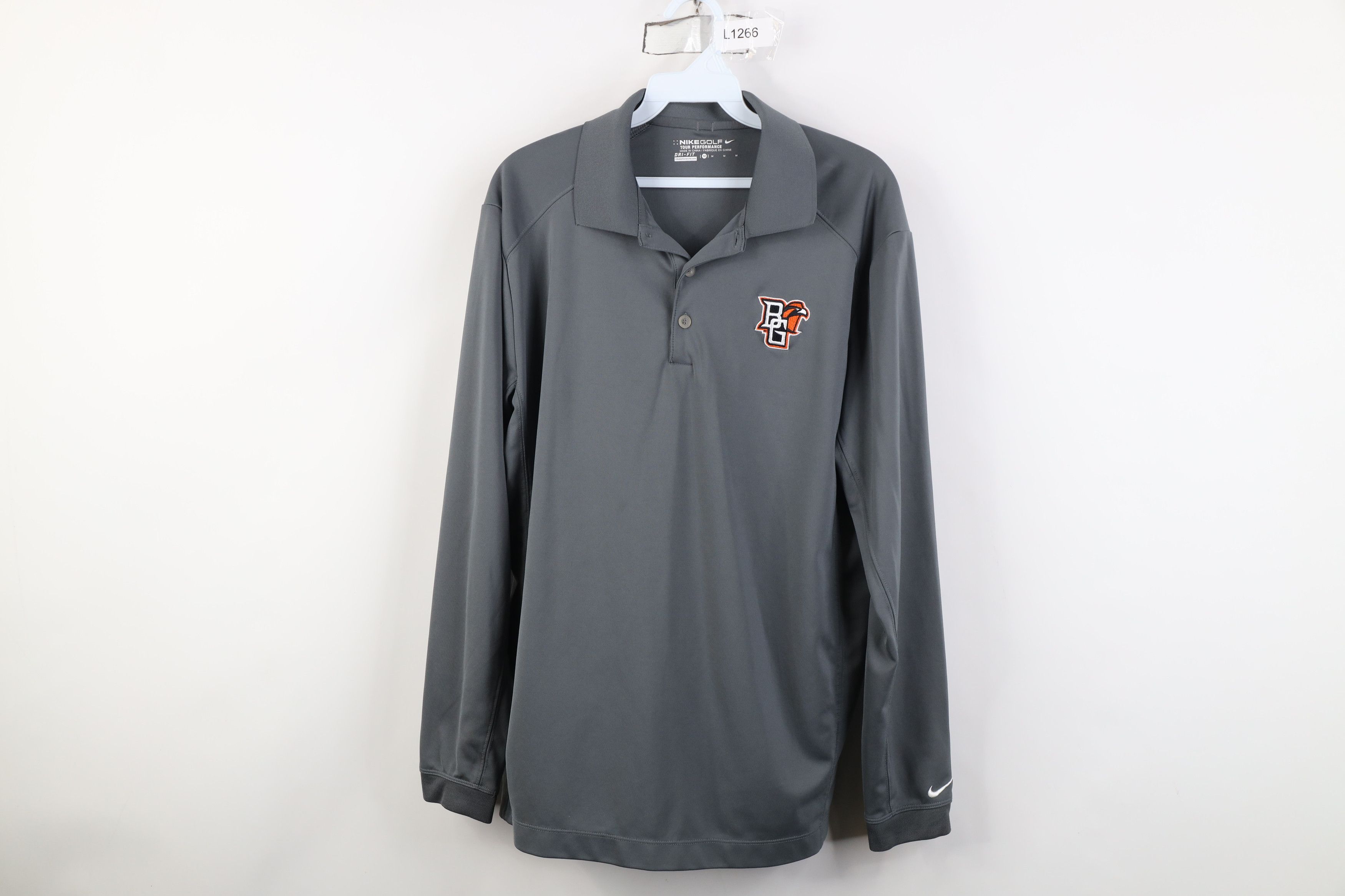 Nike Nike Bowling Green State University Football Polo Gray Size US M / EU 48-50 / 2 - 1 Thumbnail