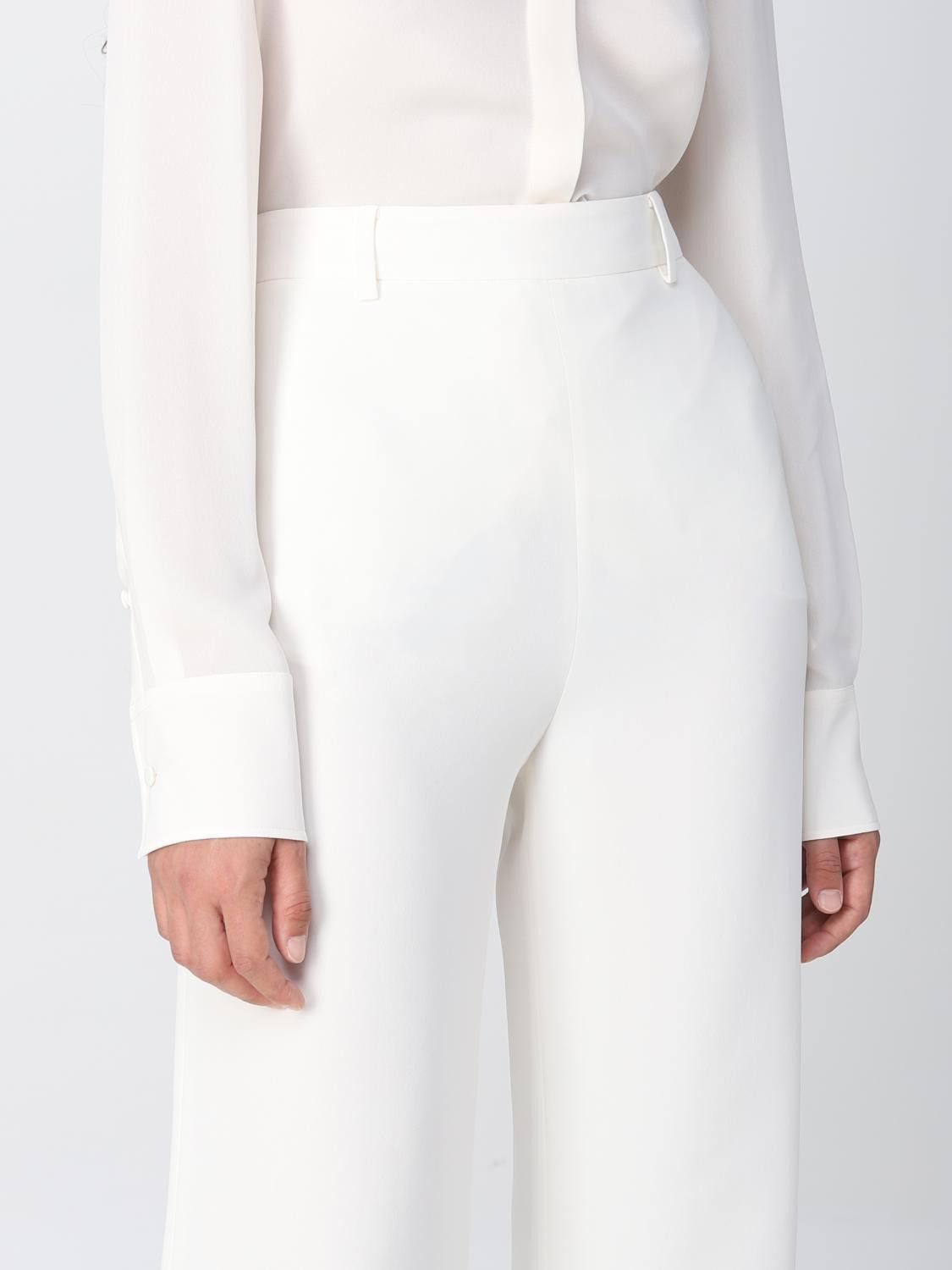 Valentino o1y0326 Casual Pant in White Size 30" / US 8 / IT 44 - 5 Thumbnail