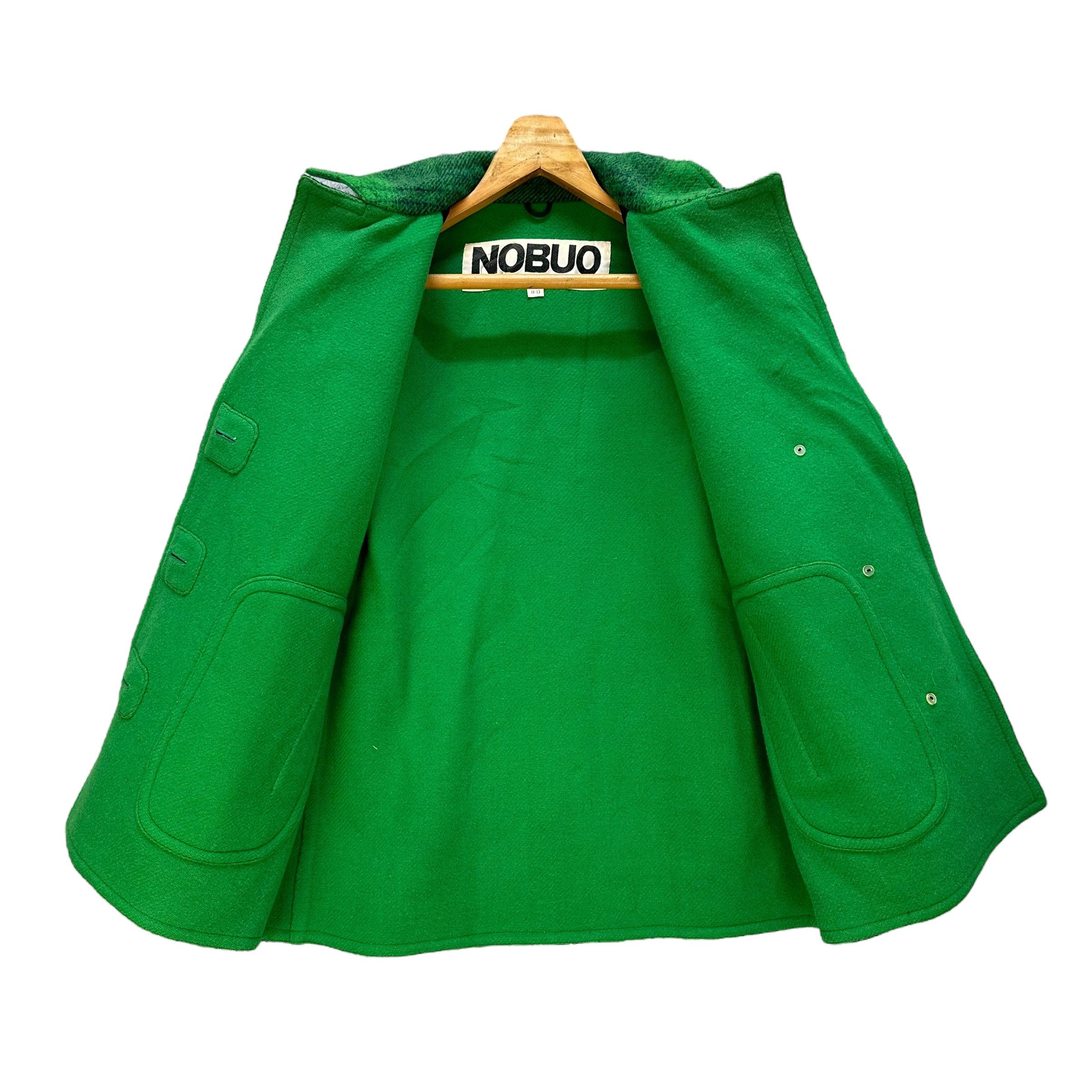 Japanese Brand NOBUO BOUTIQE Boho Wool Coat Jacket #A63-1523 Size M / US 6-8 / IT 42-44 - 7 Thumbnail